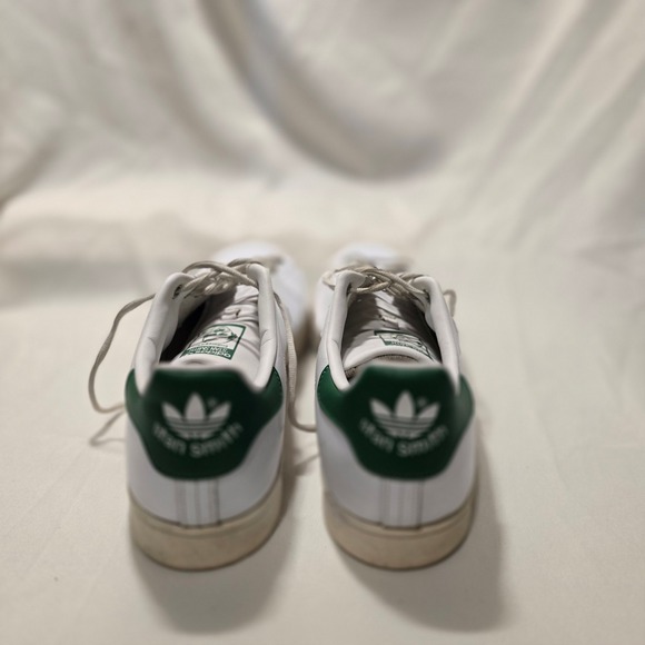 Adidas Stan Smith Tennis Shoes White Green Leather Men US 16 - Picture 4 of 7